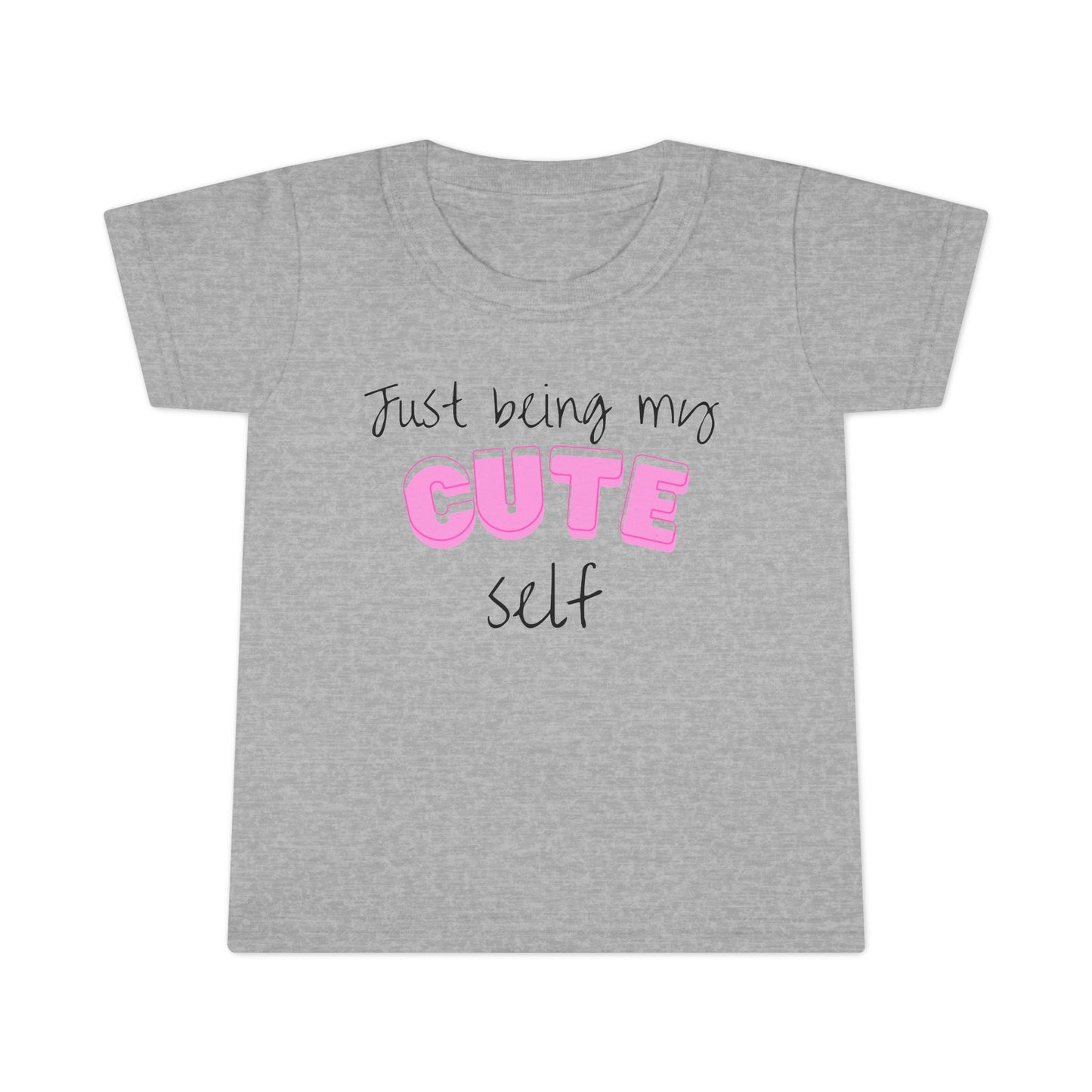 My Cute Self Toddler T-Shirt for Girls