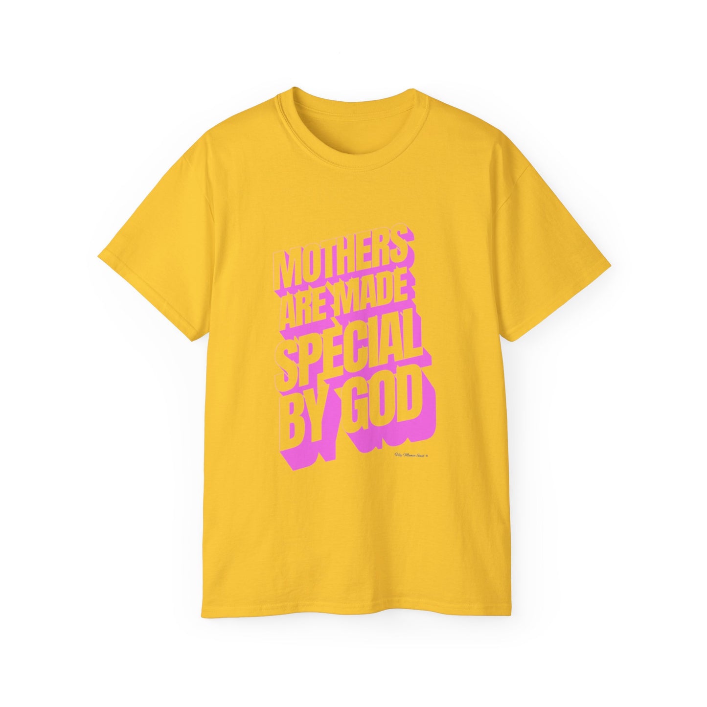 Mothers Are Made Special By God Shirt - Pink Print