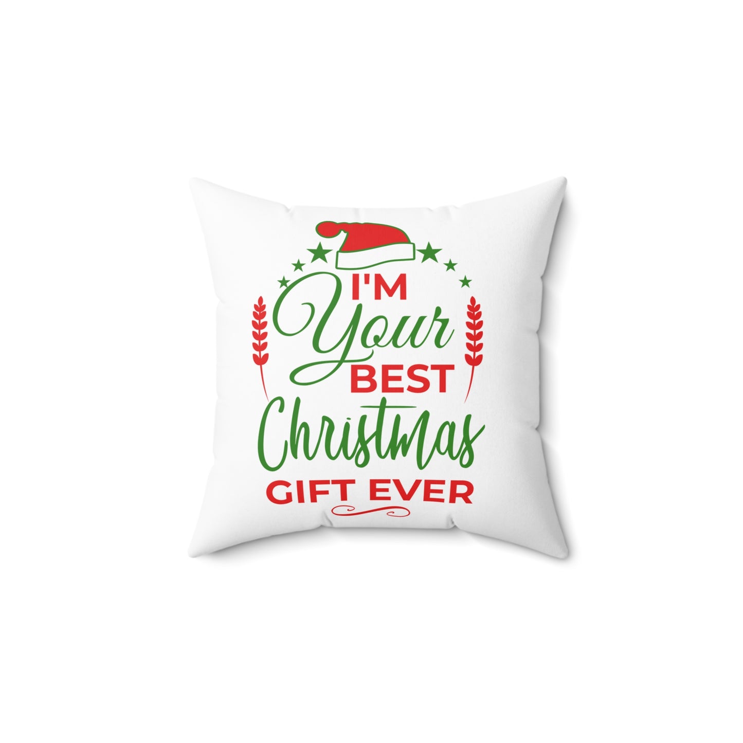 Spun Polyester Square Pillow