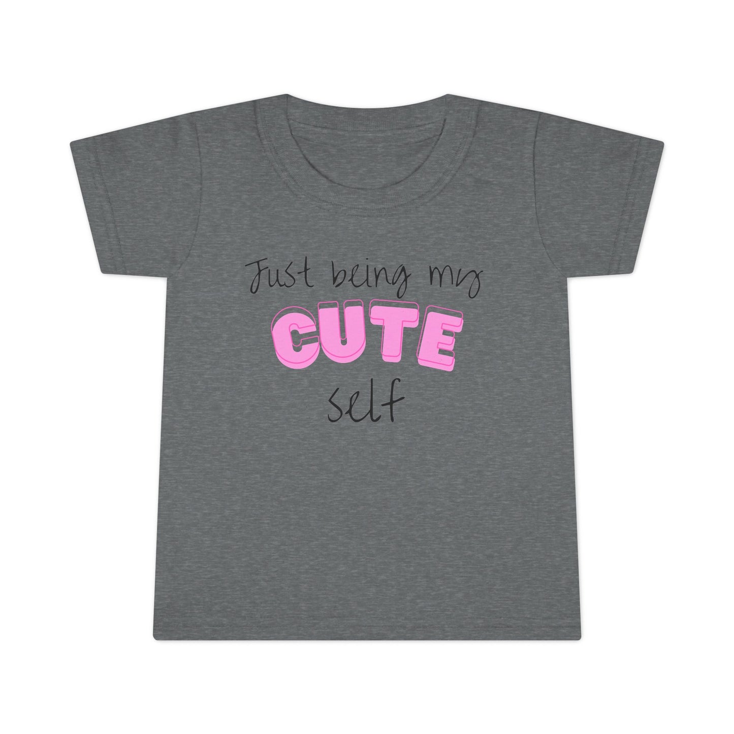 My Cute Self Toddler T-Shirt for Girls