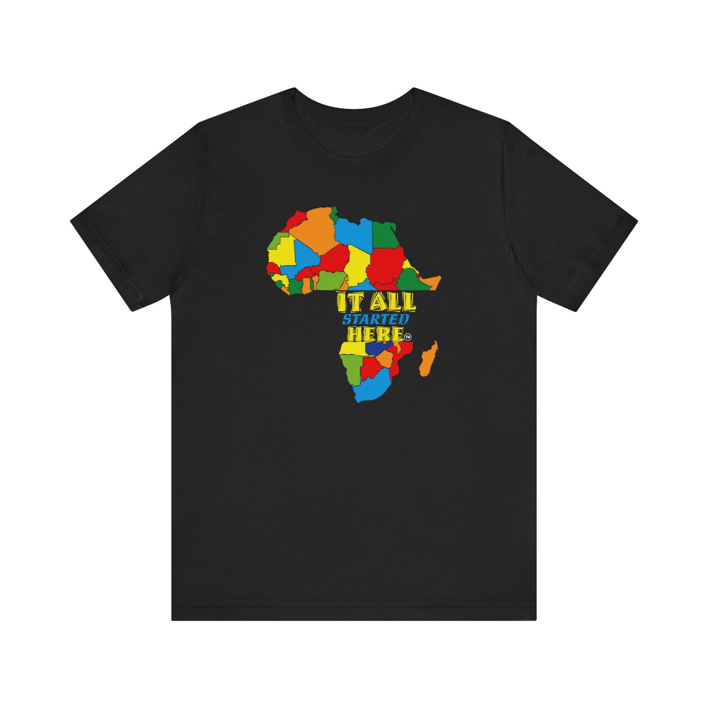 It All Started Here Africa | Unisex T-shirt