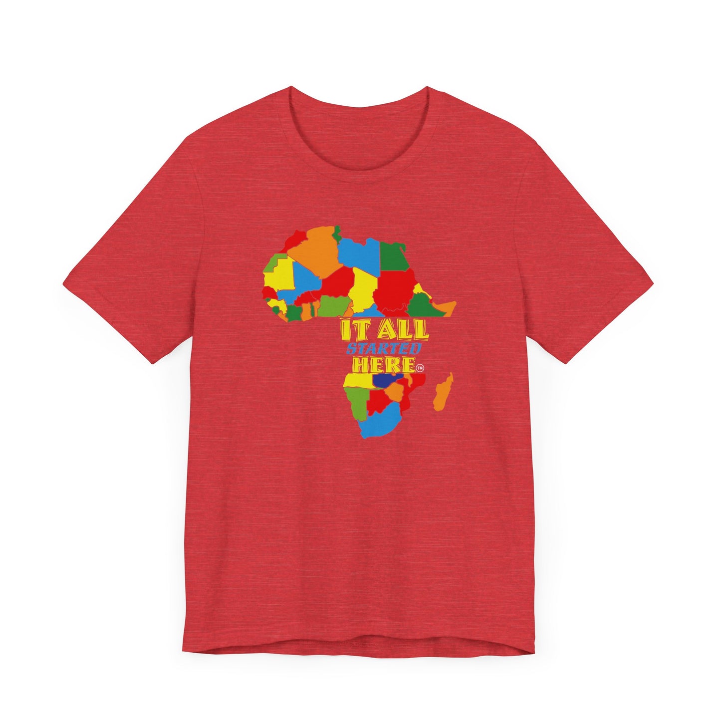 It All Started Here Africa | Unisex T-shirt