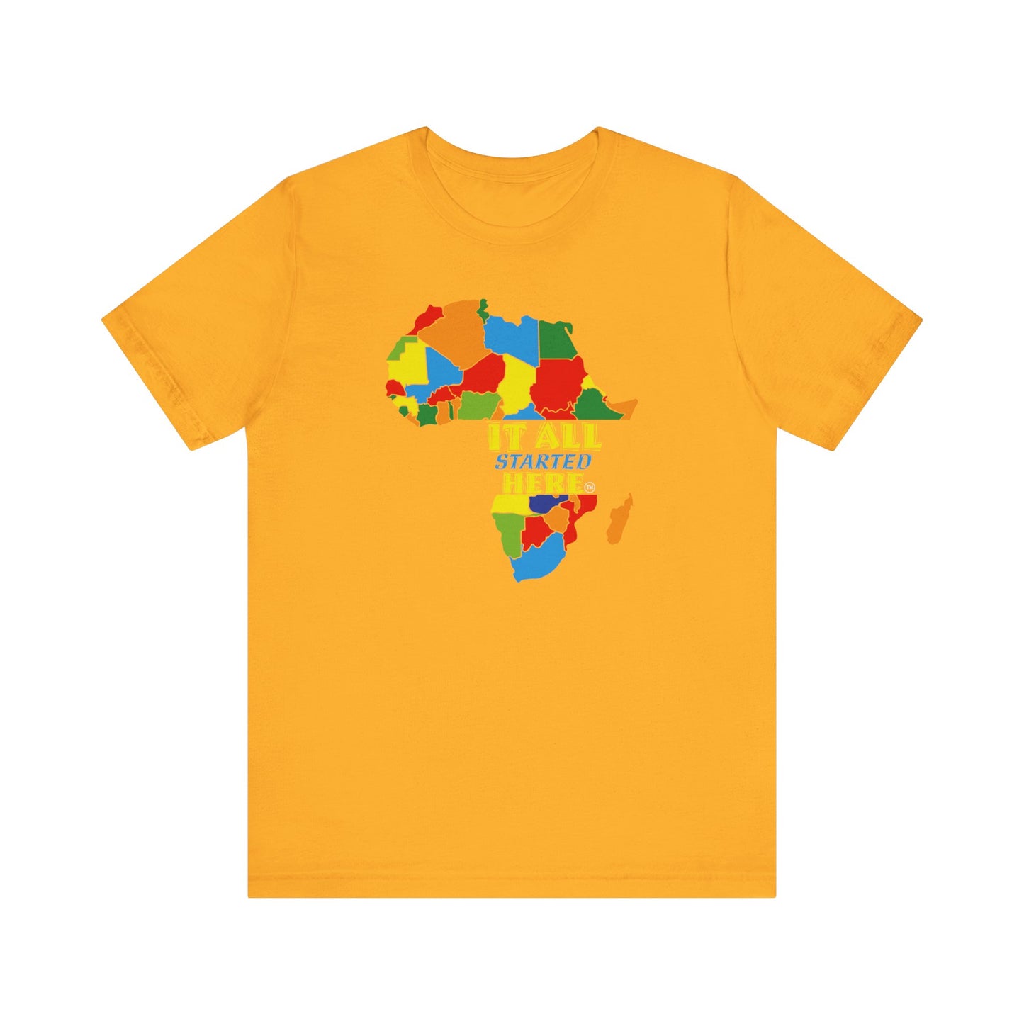 It All Started Here Africa | Unisex T-shirt