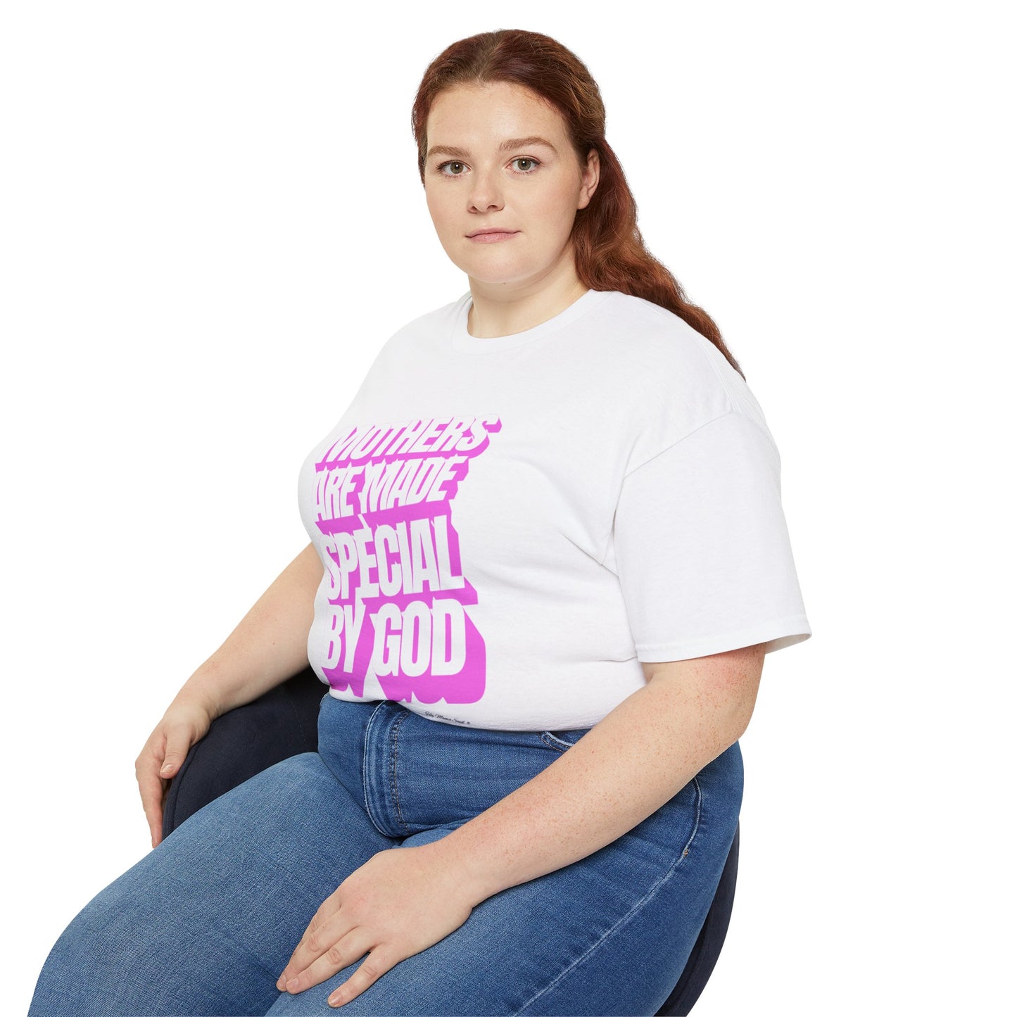 Mothers Are Made Special By God Shirt - Pink Print
