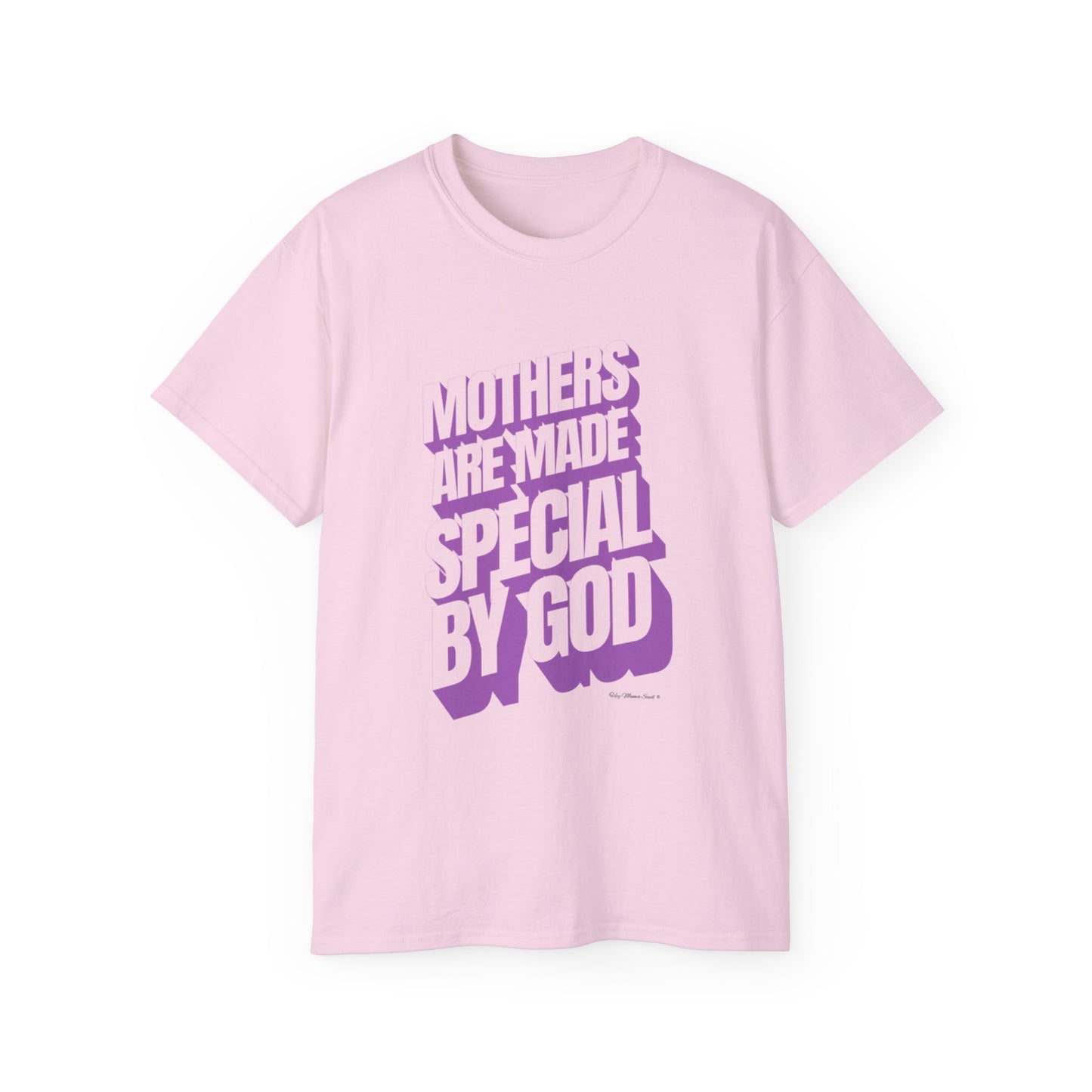 Mothers Are Made Special By God Shirt - Purple Print