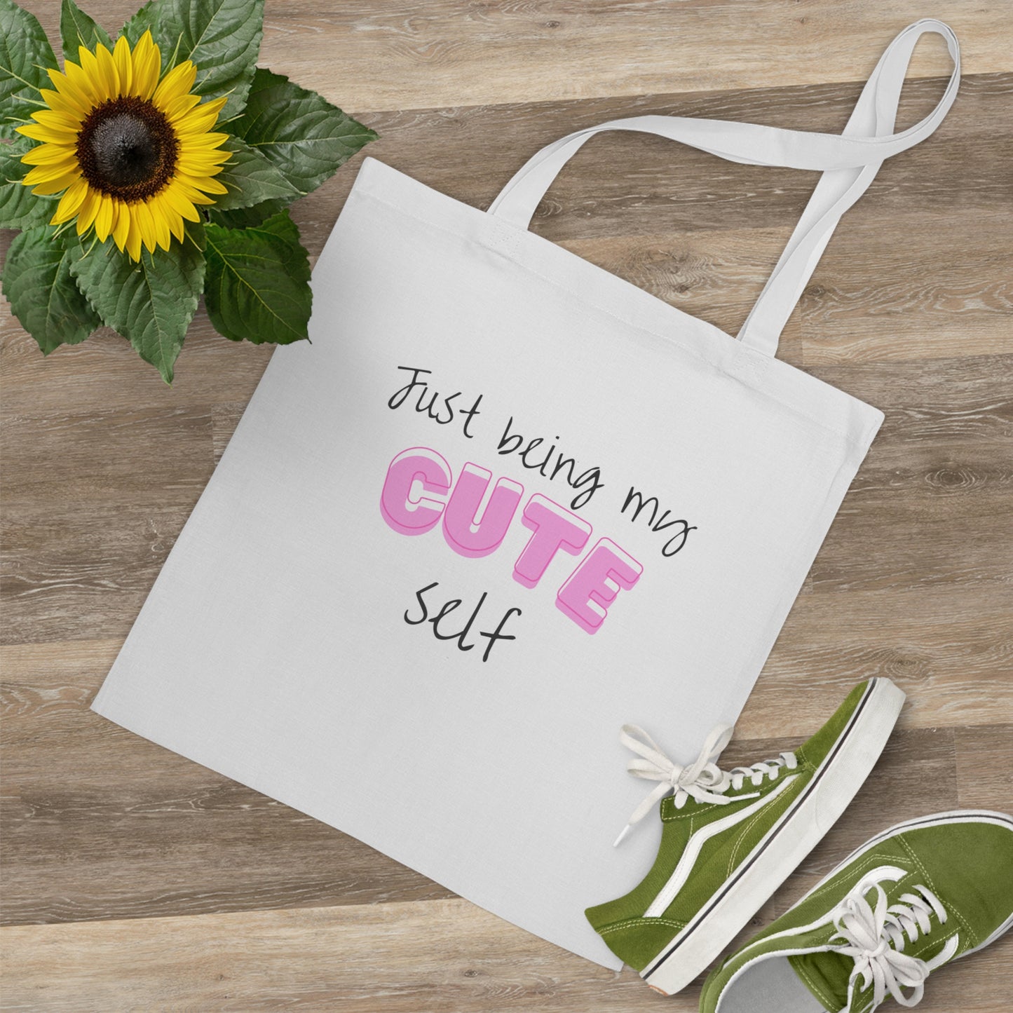 My Cute Self Tote Bag for Girls
