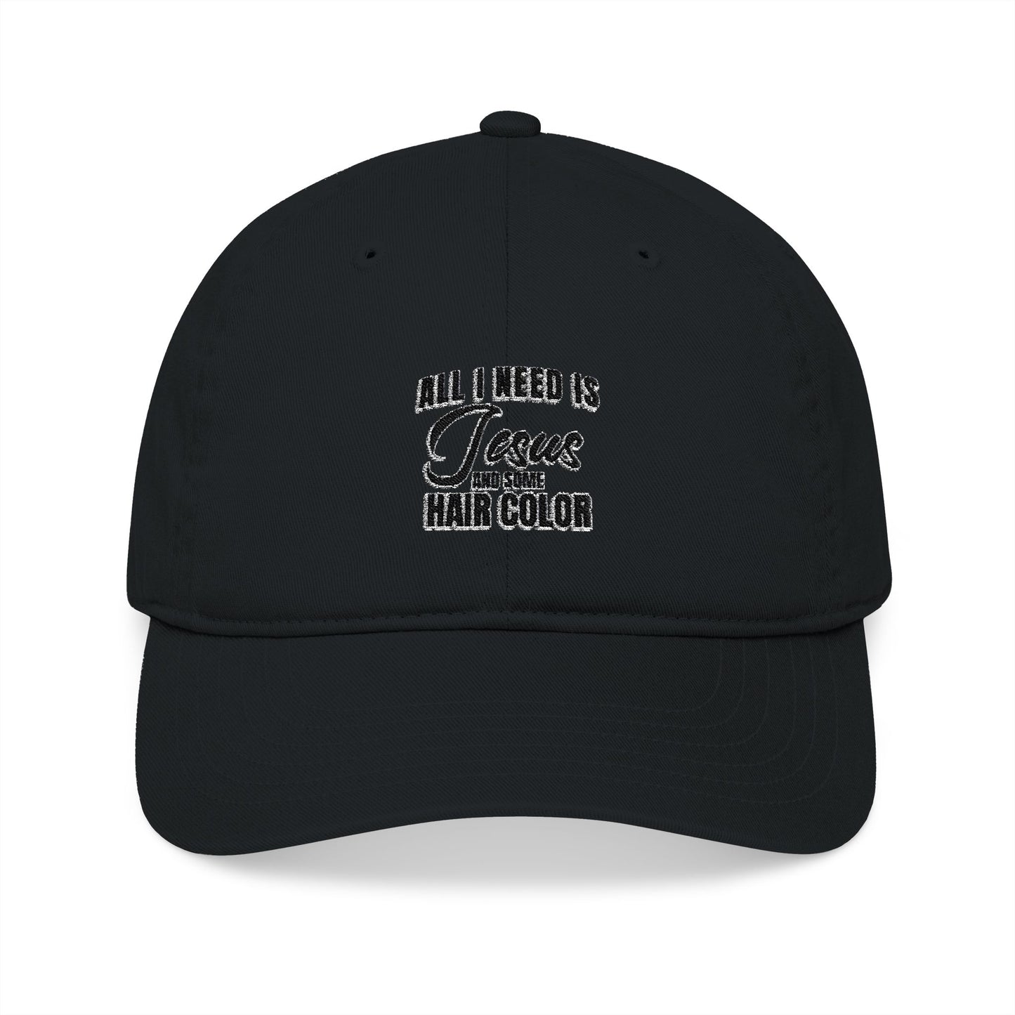 Organic Embroidered Baseball Cap - Faith-Inspired Headwear, Gifts for Christians, Outdoor Cap, Everyday Style, Adjustable Hat