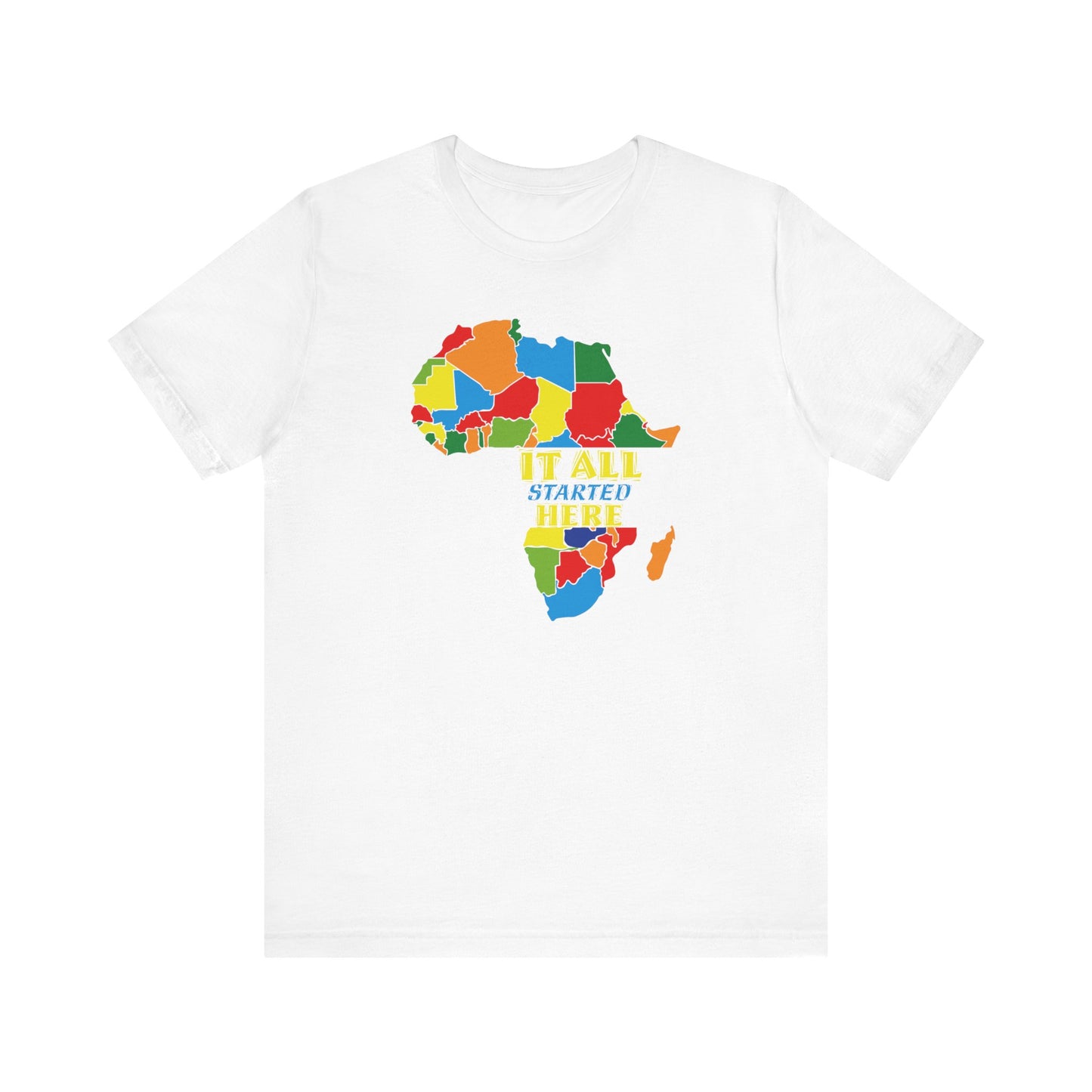 It All Started Here Africa | Unisex T-shirt
