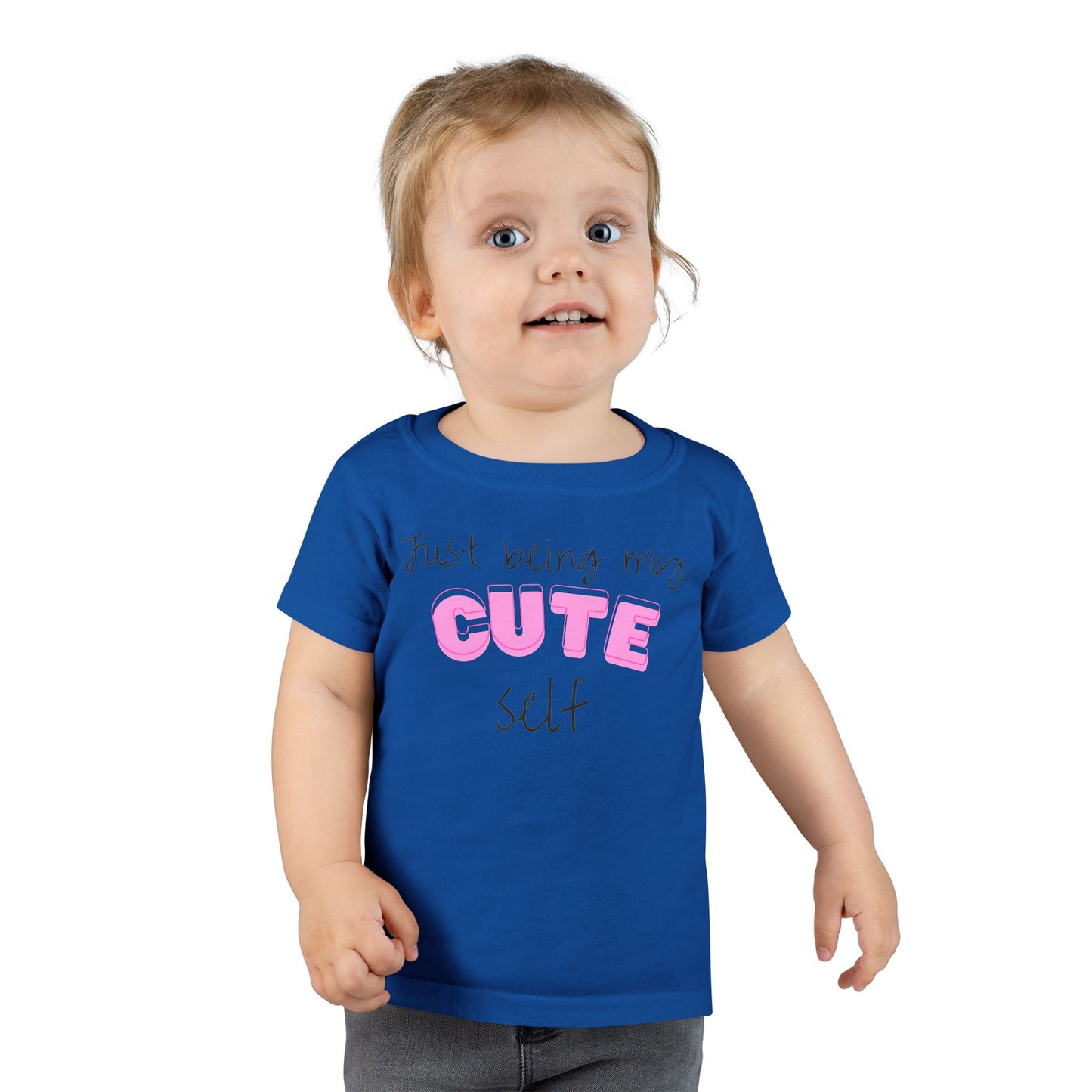 My Cute Self Toddler T-Shirt for Girls