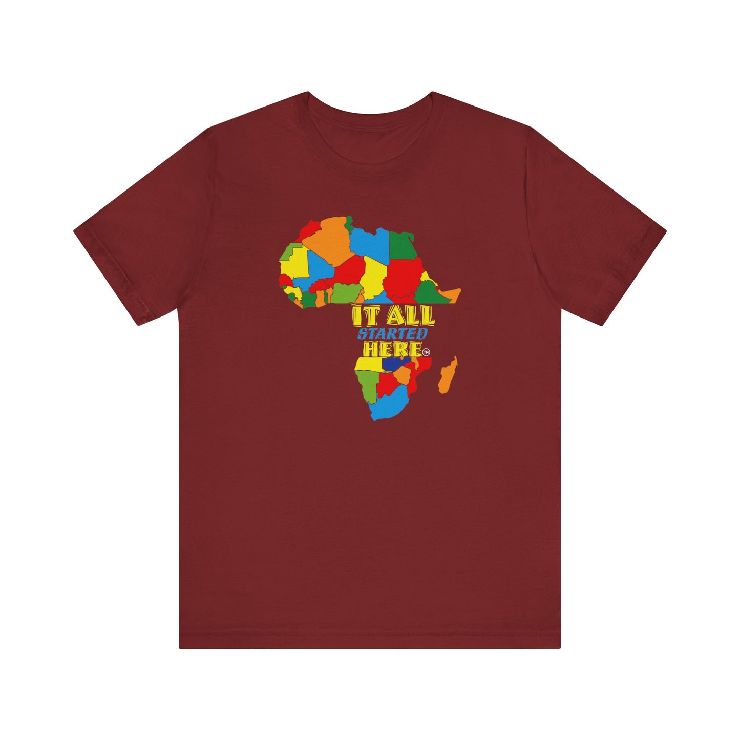 It All Started Here Africa | Unisex T-shirt