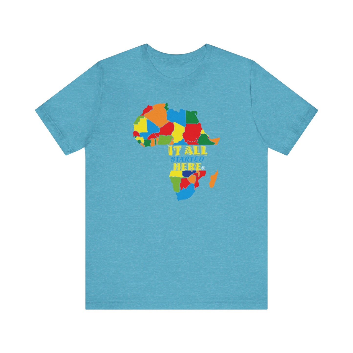 It All Started Here Africa | Unisex T-shirt