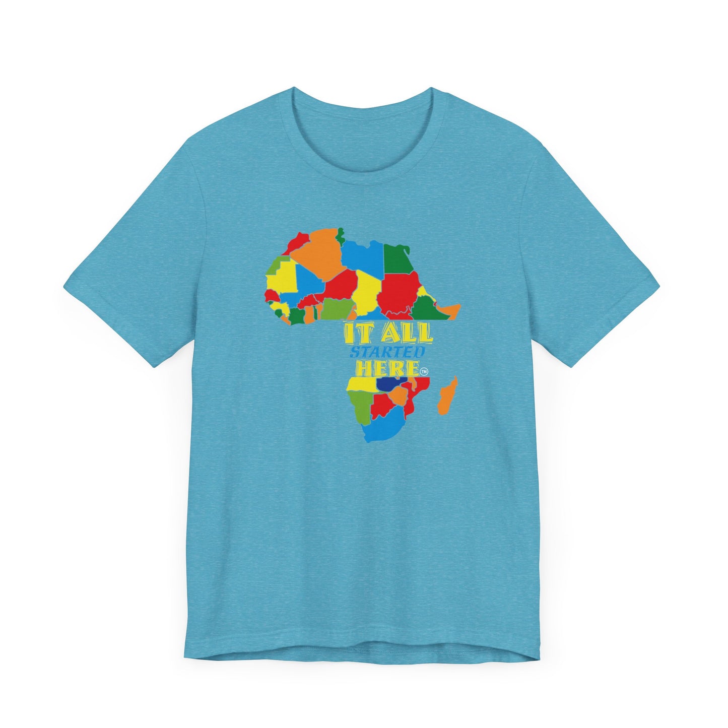 It All Started Here Africa | Unisex T-shirt
