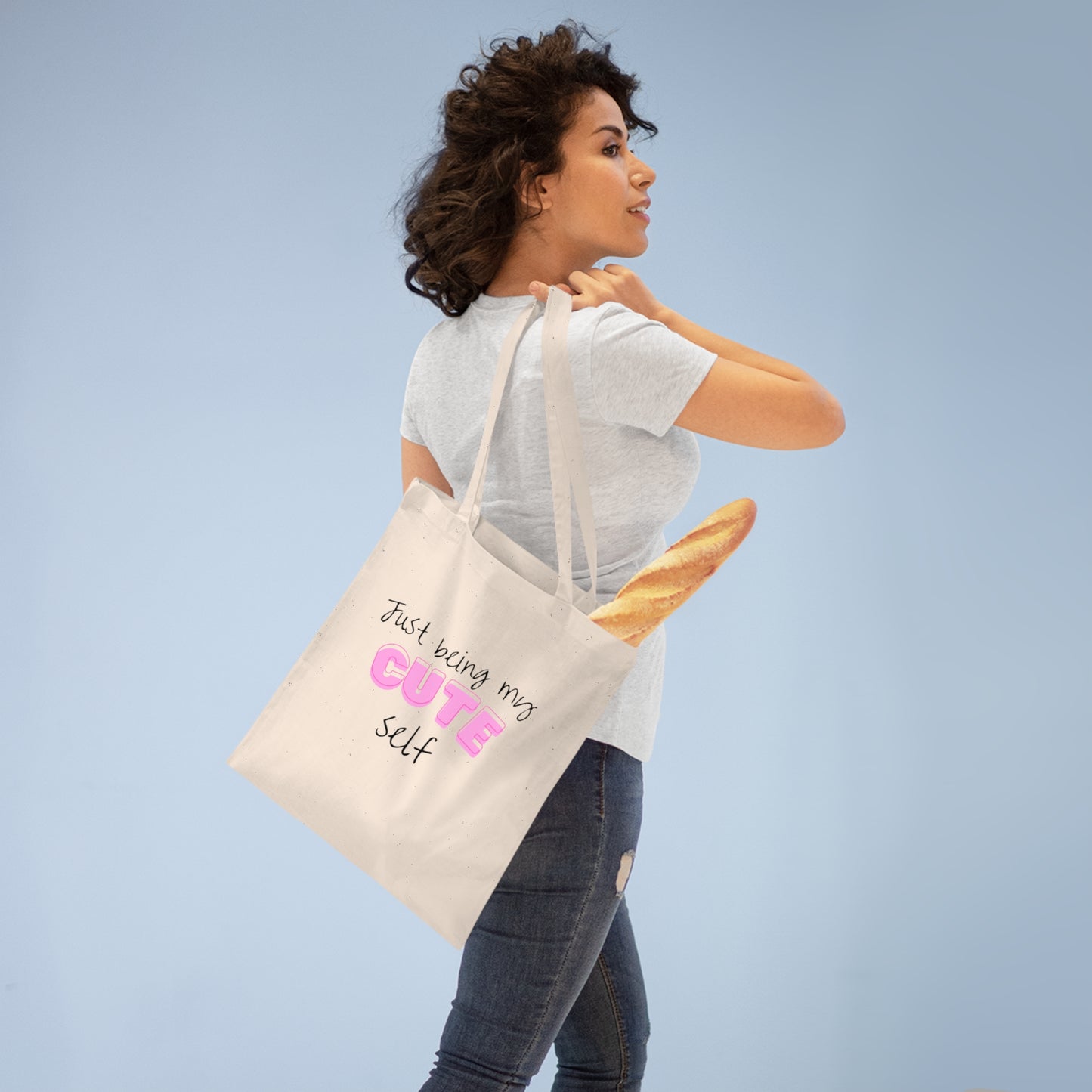 My Cute Self Tote Bag for Girls
