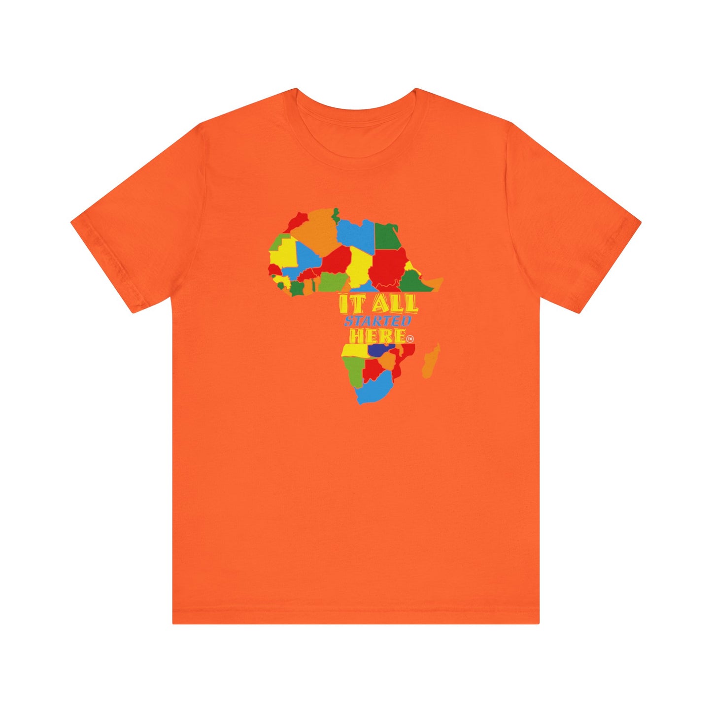 It All Started Here Africa | Unisex T-shirt