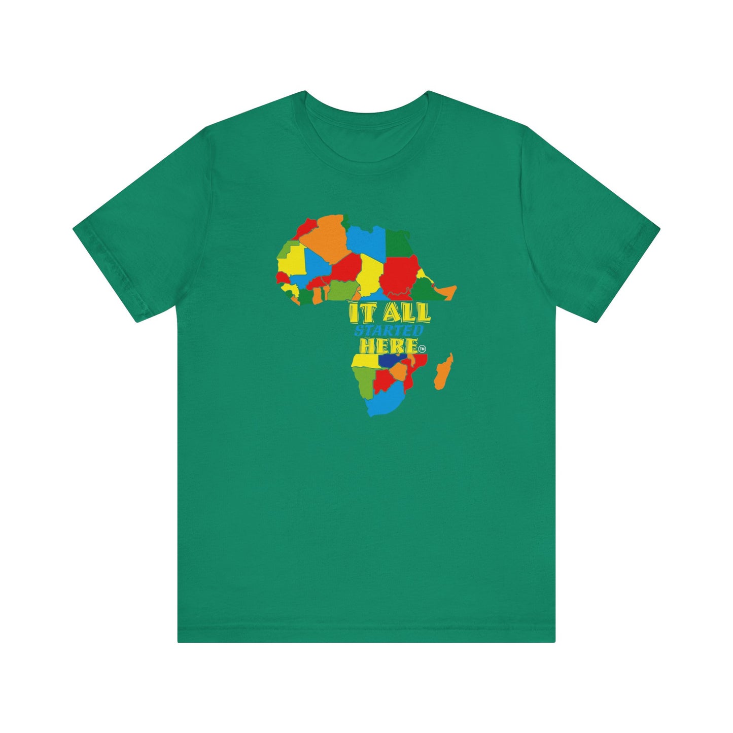 It All Started Here Africa | Unisex T-shirt