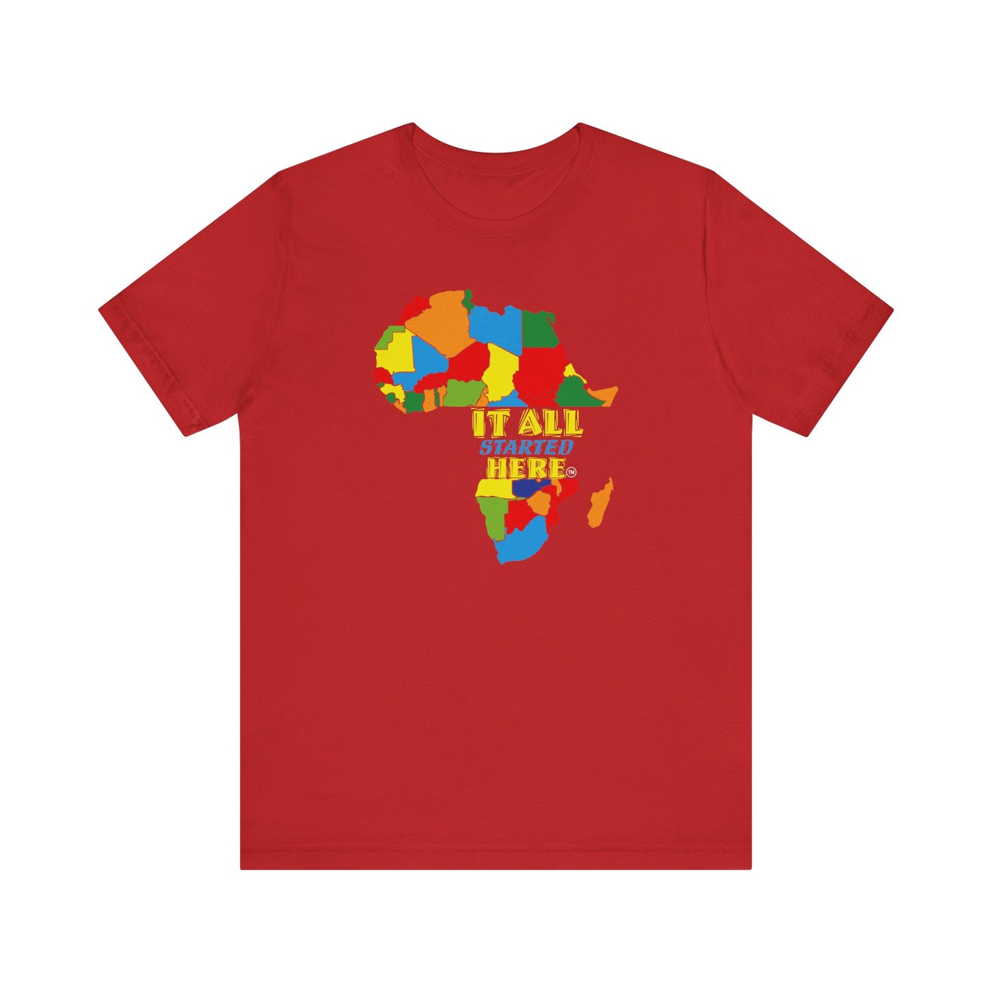 It All Started Here Africa | Unisex T-shirt