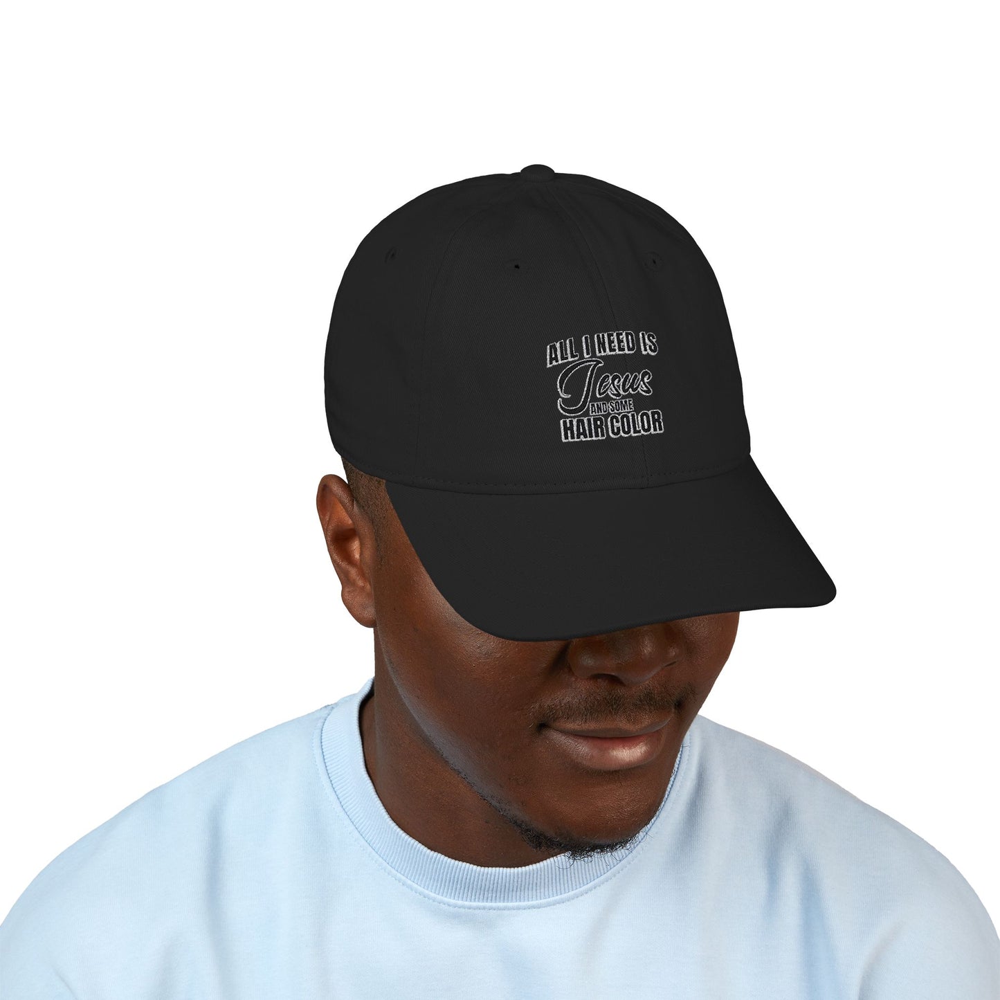 Organic Embroidered Baseball Cap - Faith-Inspired Headwear, Gifts for Christians, Outdoor Cap, Everyday Style, Adjustable Hat