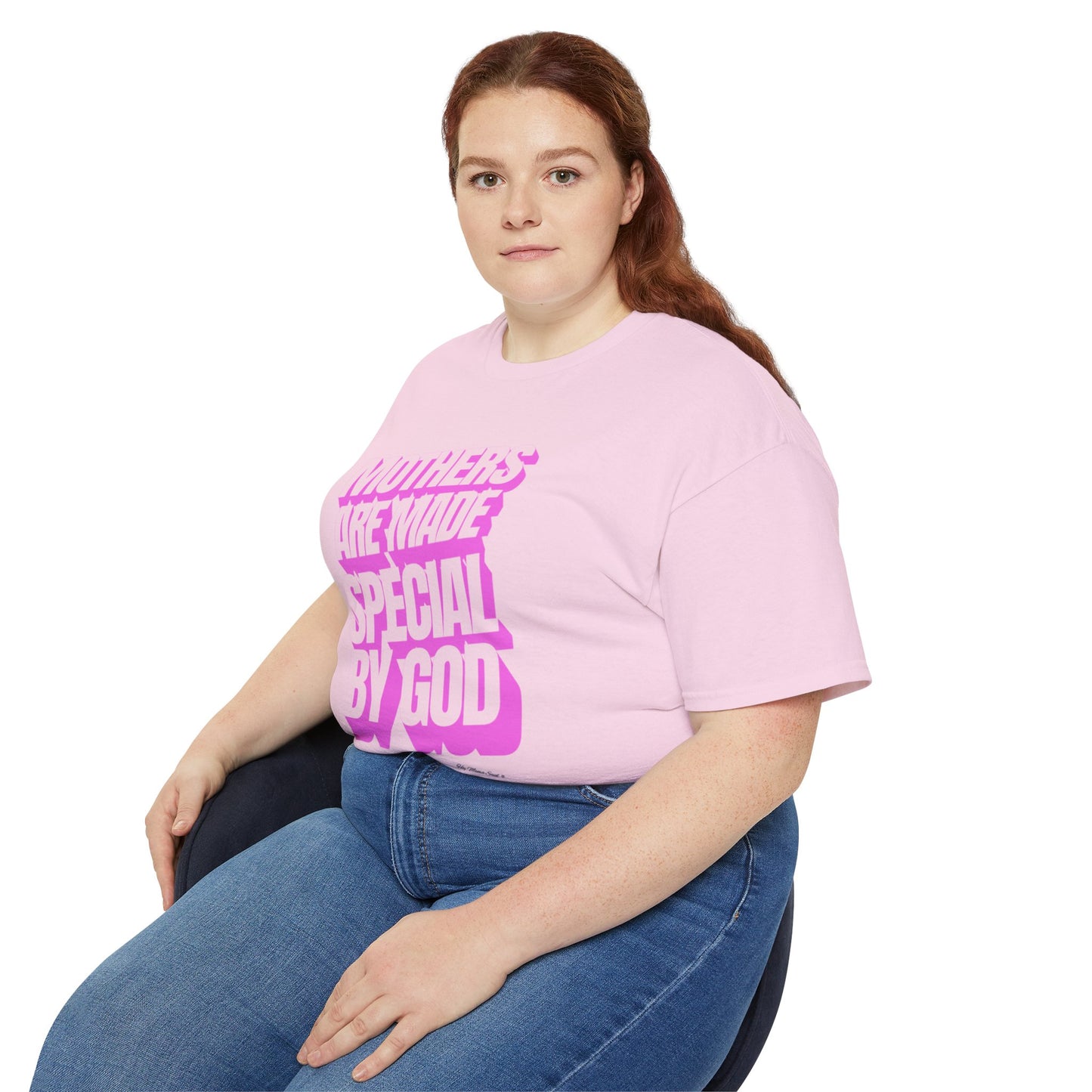 Mothers Are Made Special By God Shirt - Pink Print