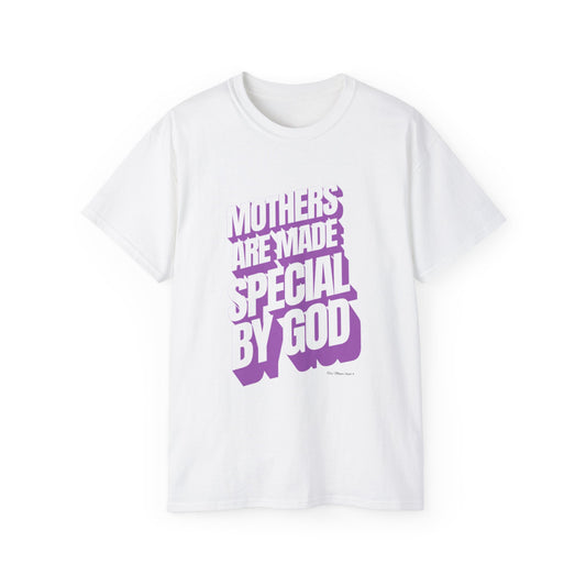 Mothers Are Made Special By God Shirt - Purple Print