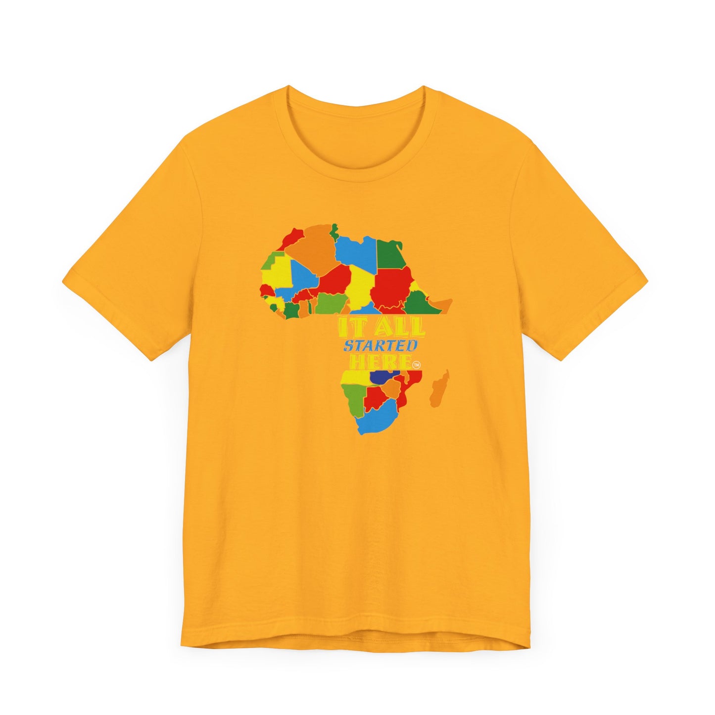 It All Started Here Africa | Unisex T-shirt