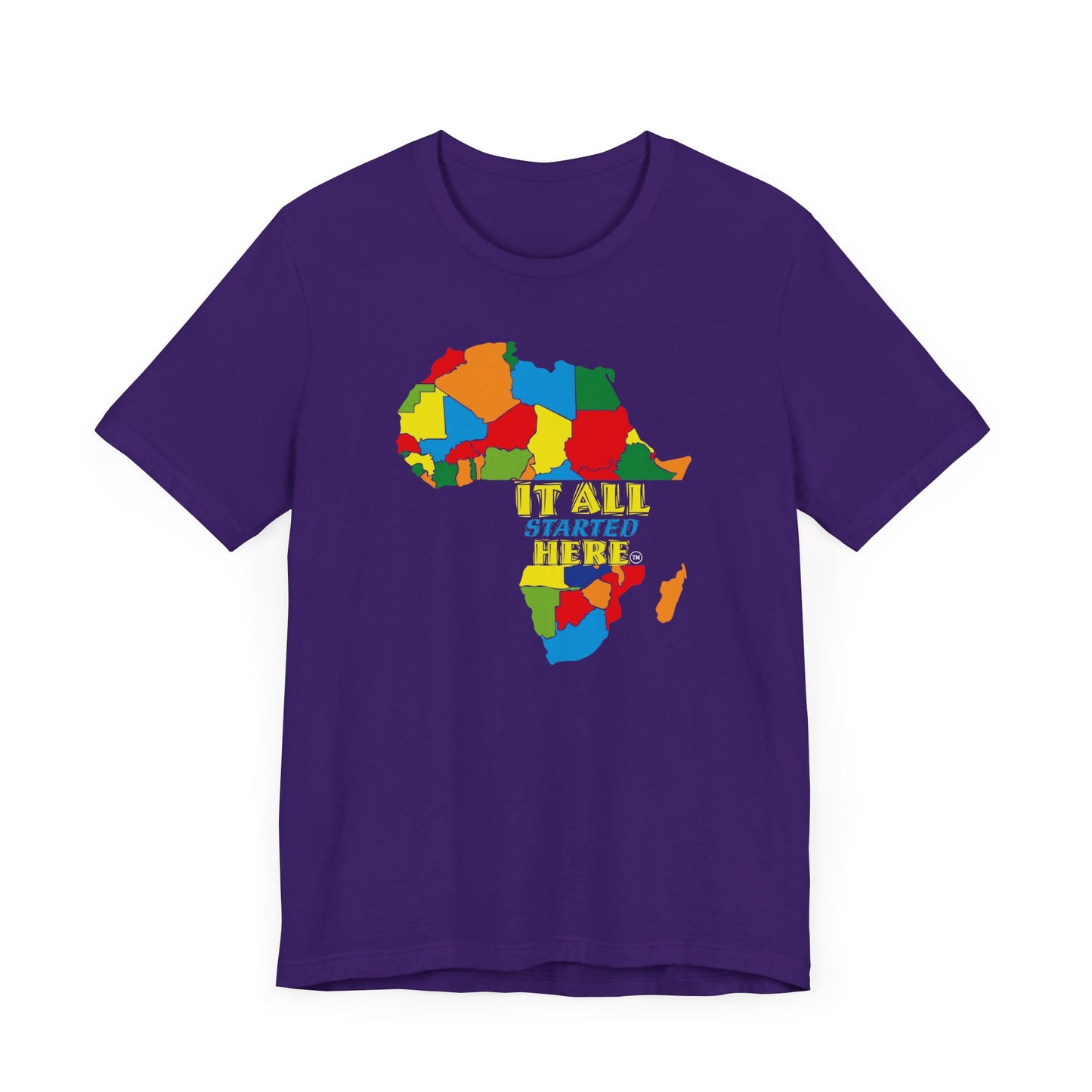 It All Started Here Africa | Unisex T-shirt