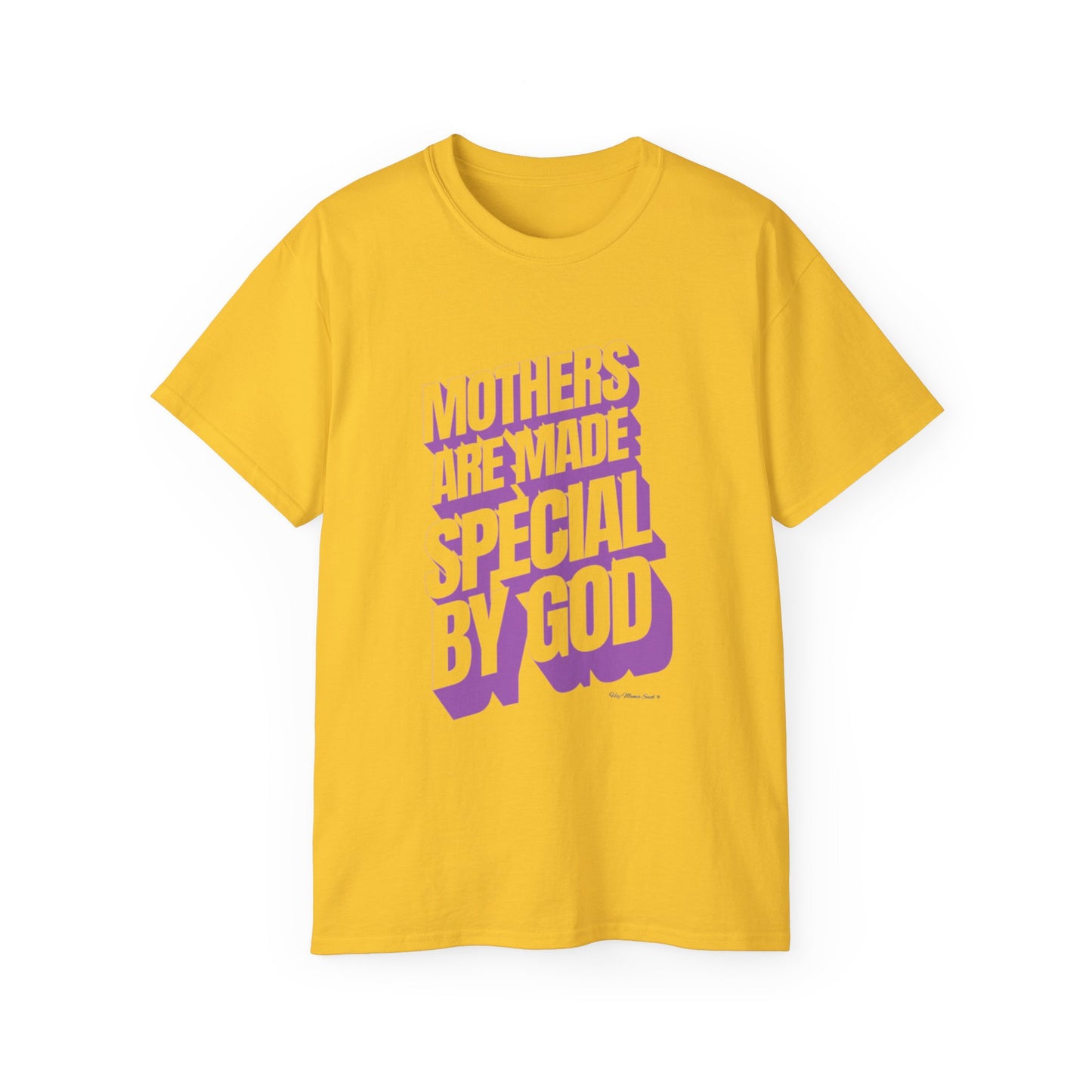 Mothers Are Made Special By God Shirt - Purple Print