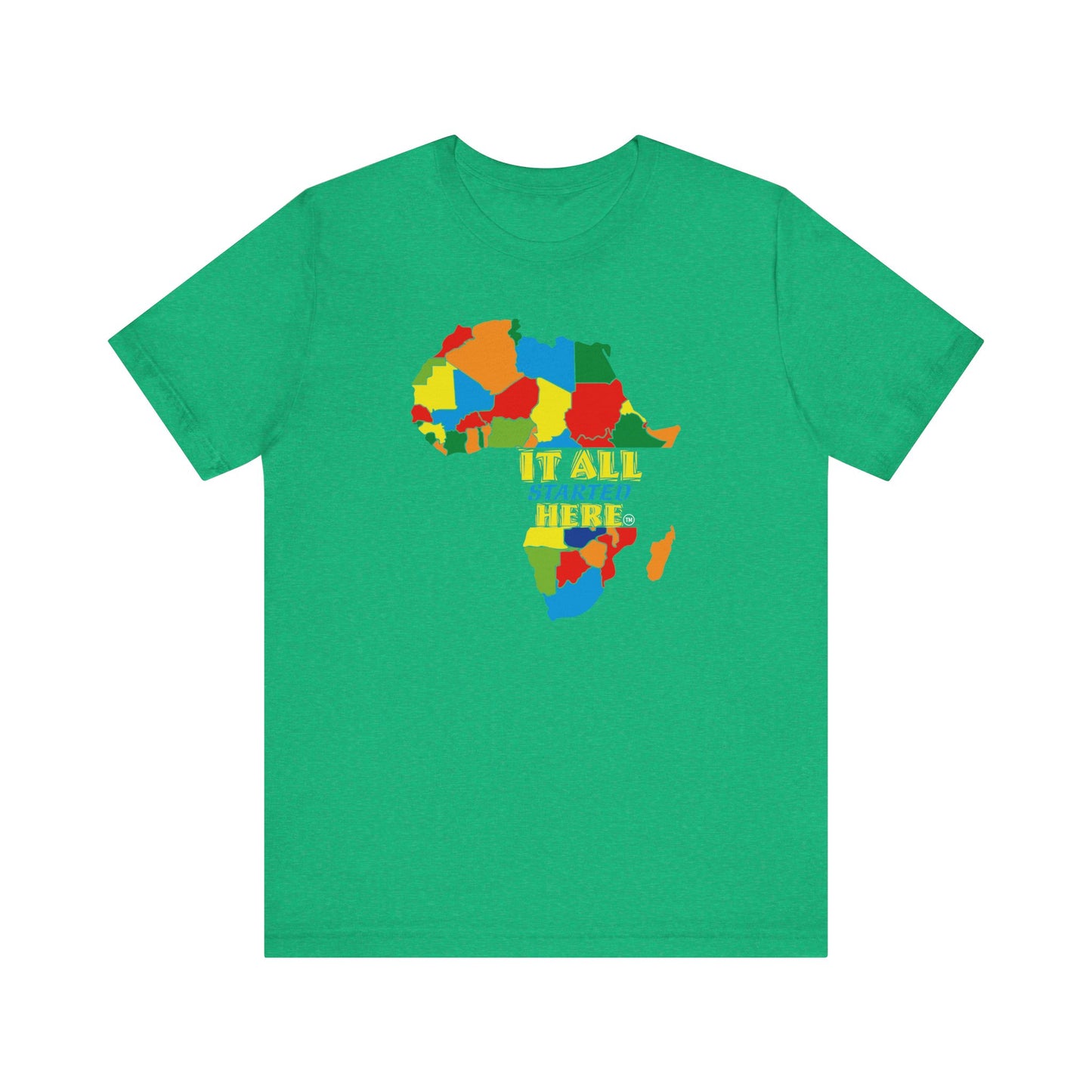 It All Started Here Africa | Unisex T-shirt