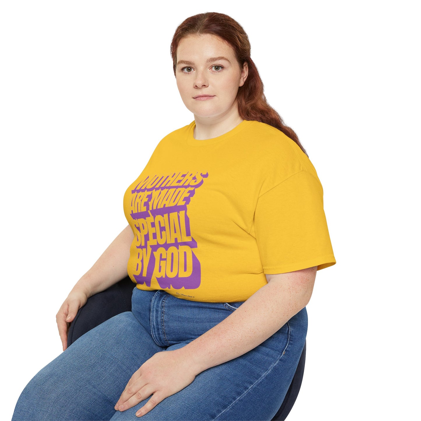 Mothers Are Made Special By God Shirt - Purple Print