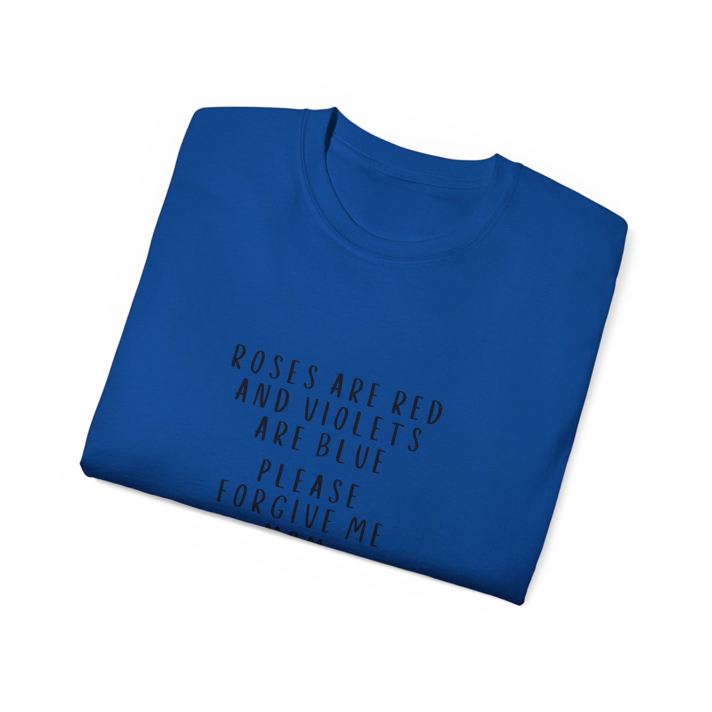 Roses Are Red Soft Cotton Tee for Mothers
