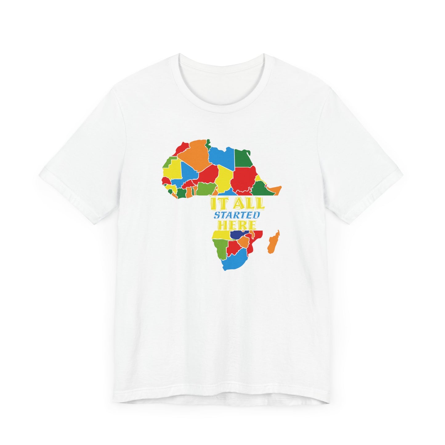 It All Started Here Africa | Unisex T-shirt