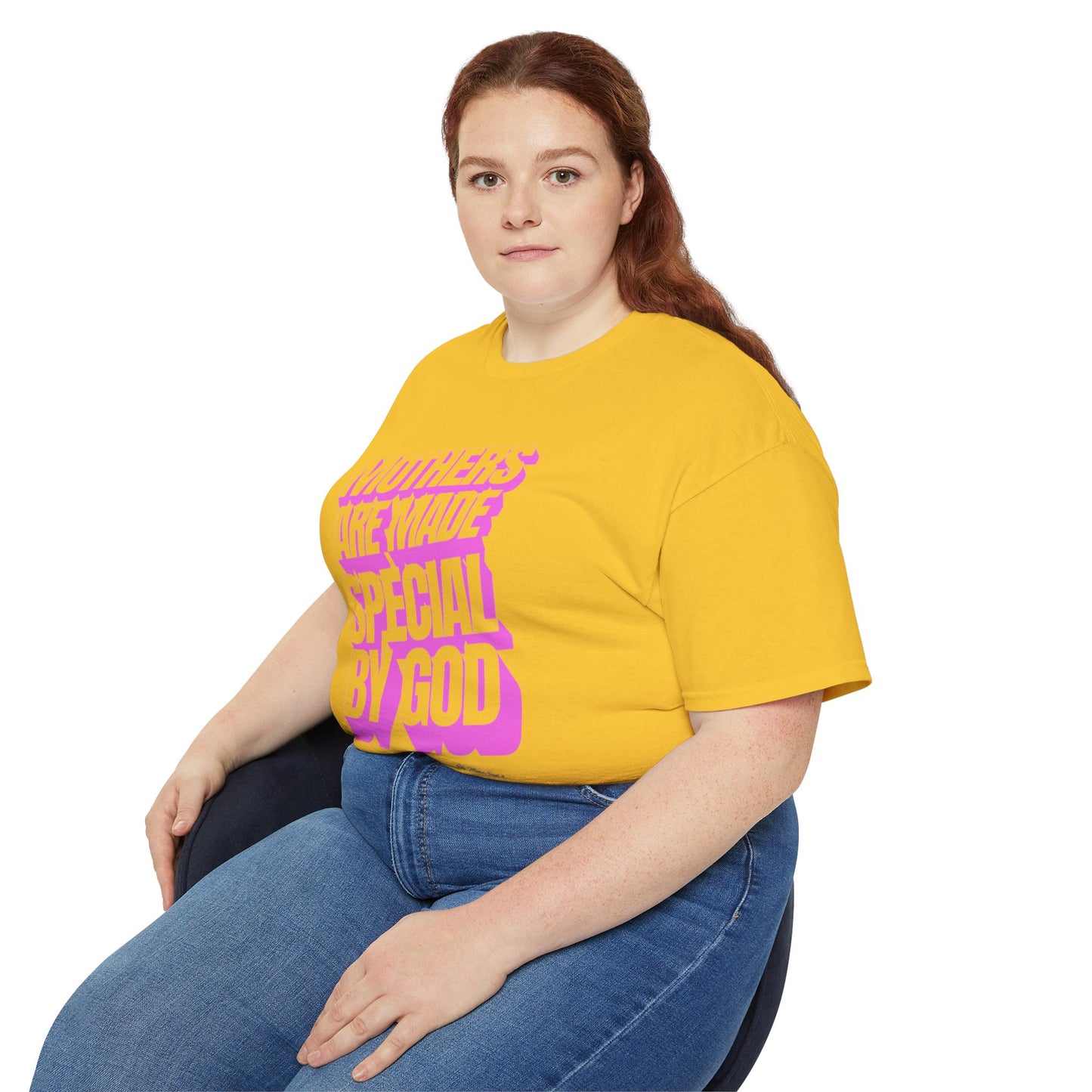 Mothers Are Made Special By God Shirt - Pink Print