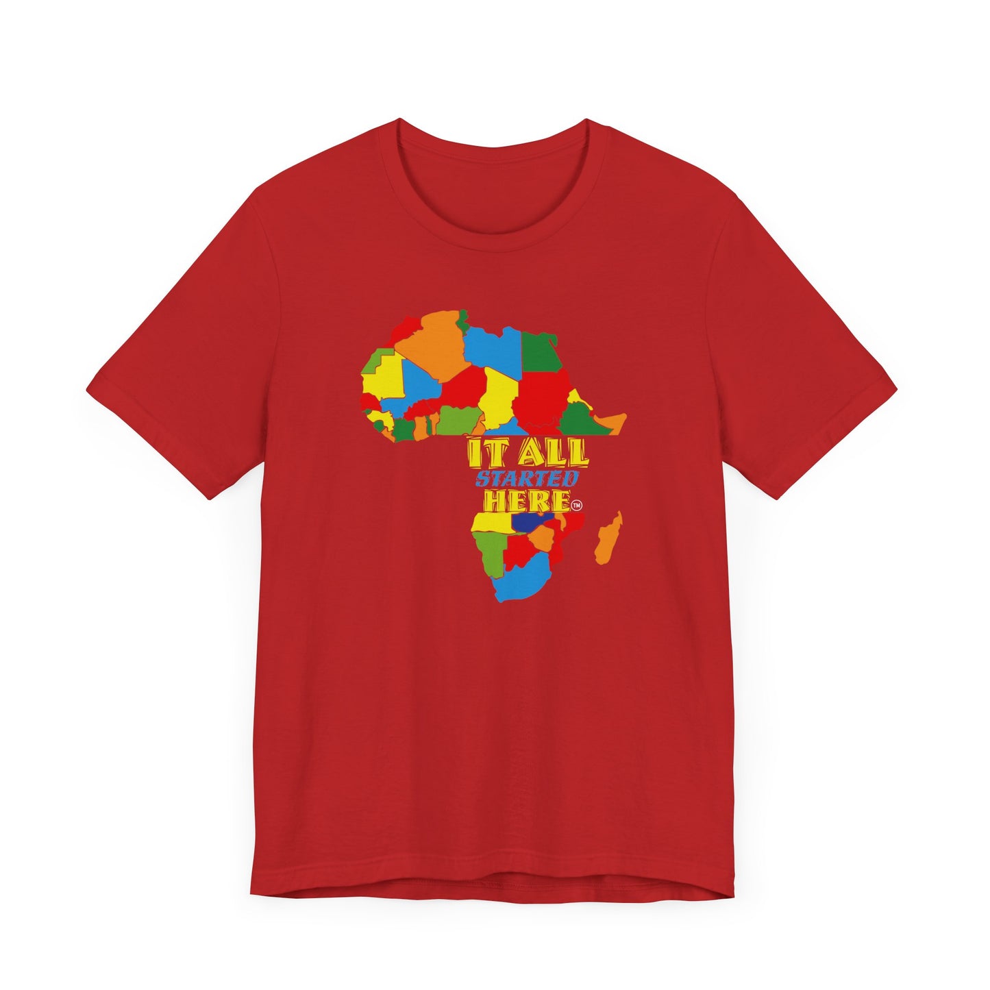 It All Started Here Africa | Unisex T-shirt