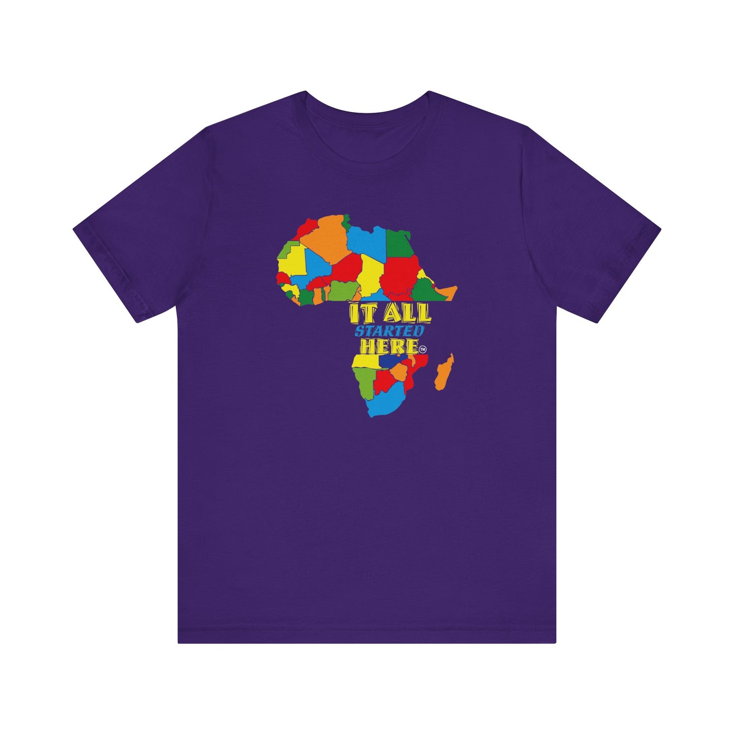 It All Started Here Africa | Unisex T-shirt