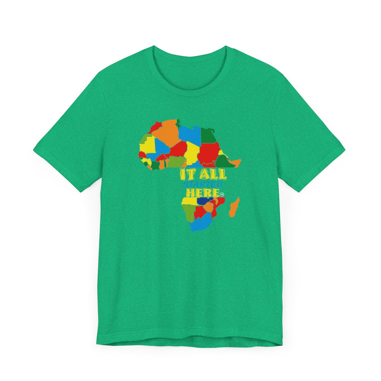 It All Started Here Africa | Unisex T-shirt
