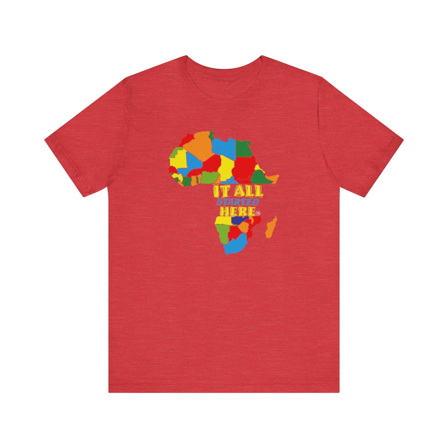 It All Started Here Africa | Unisex T-shirt