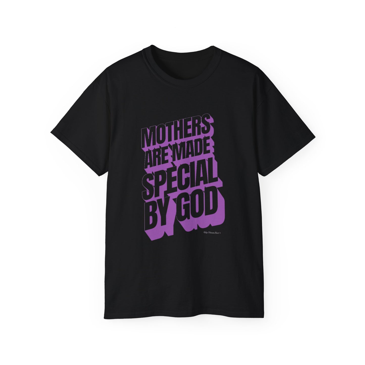 Mothers Are Made Special By God Shirt - Purple Print