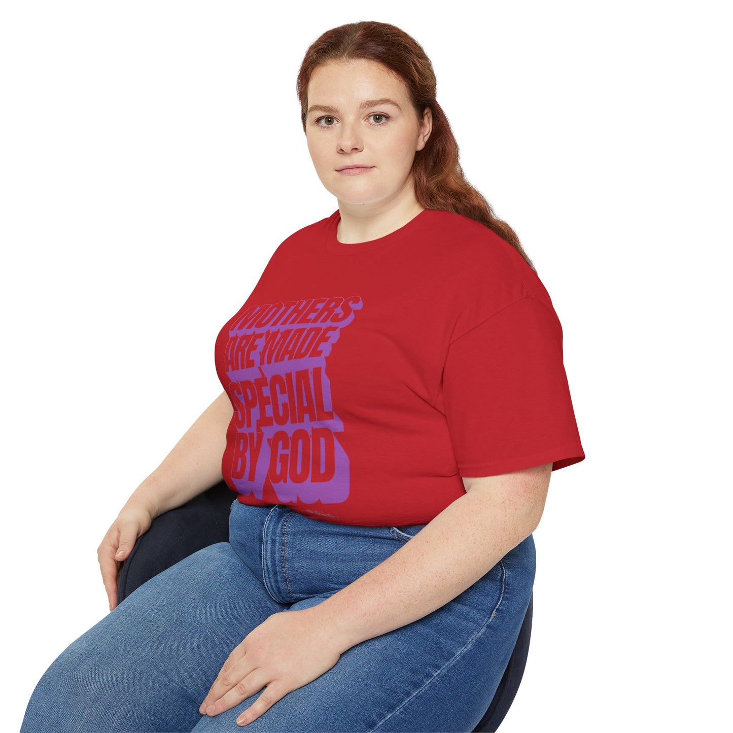 Mothers Are Made Special By God Shirt - Purple Print
