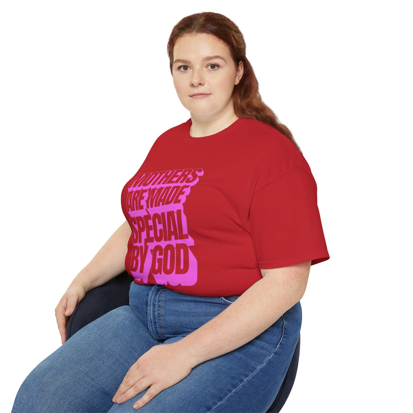 Mothers Are Made Special By God Shirt - Pink Print