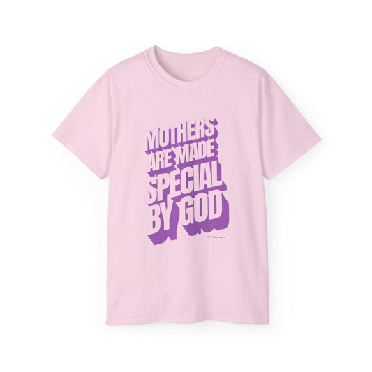 Mothers Are Made Special By God Shirt - Purple Print