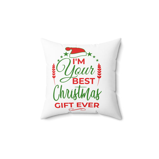 Spun Polyester Square Pillow