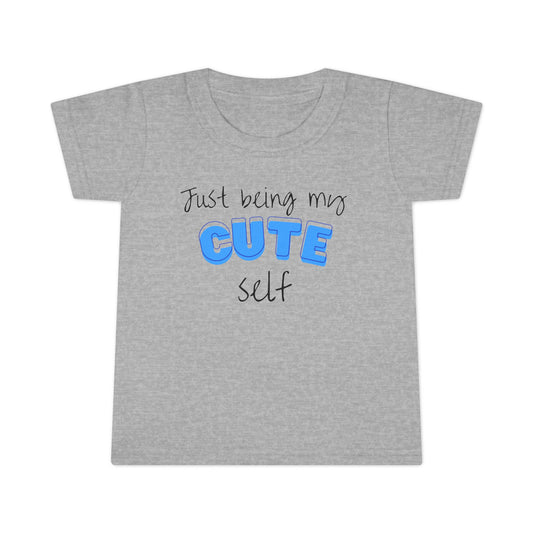 My Cute Self Toddler T-Shirt for Boys