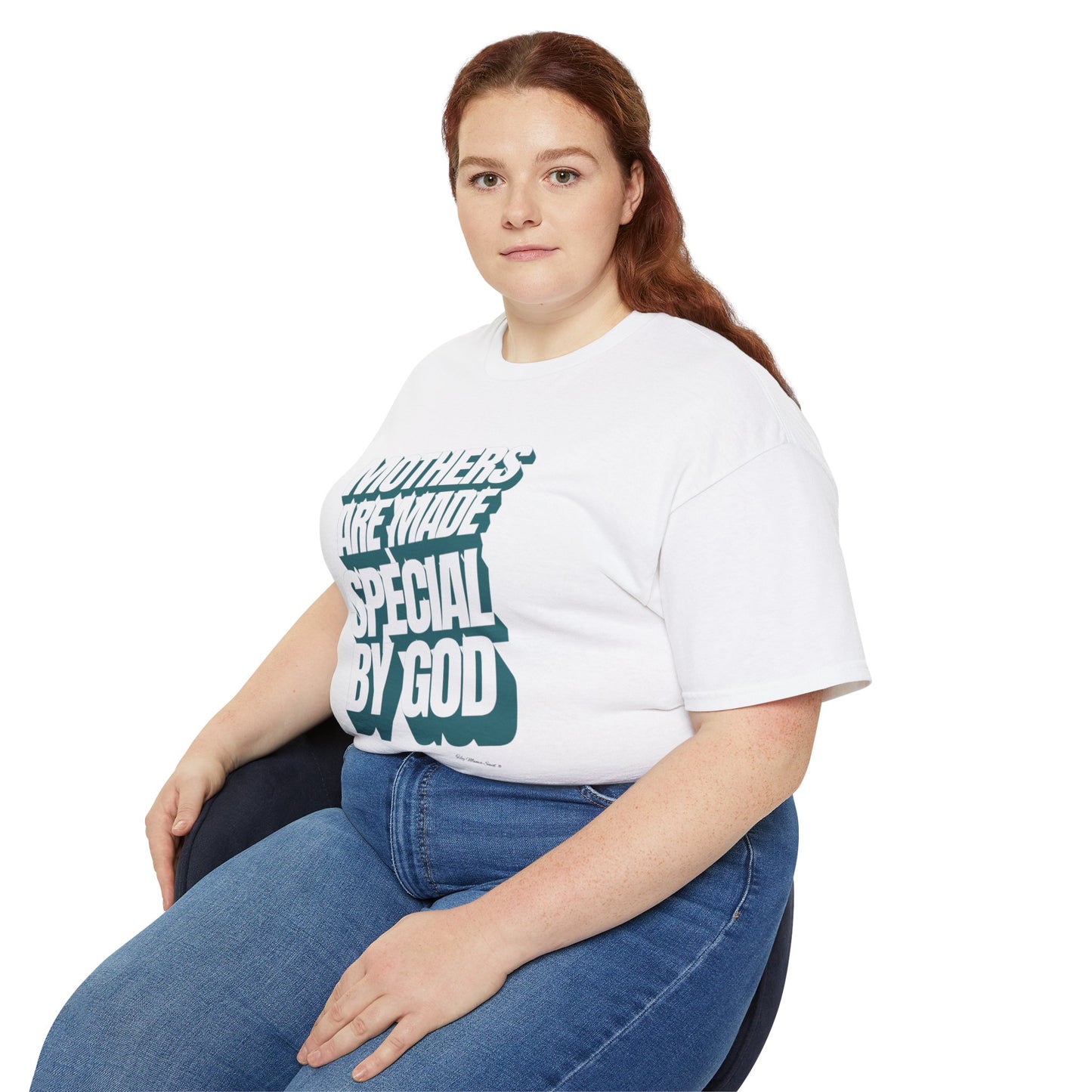Mothers Are Made Special By God Shirt - Green Print