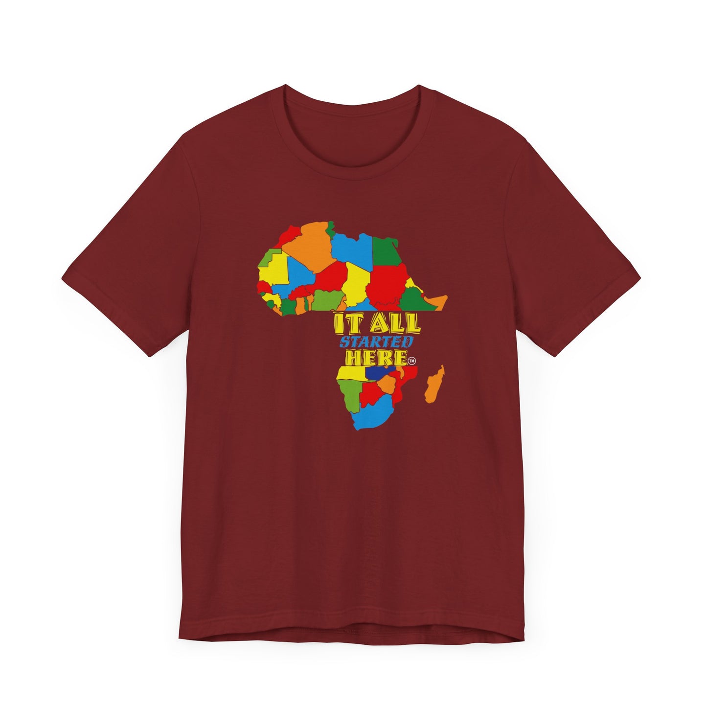 It All Started Here Africa | Unisex T-shirt