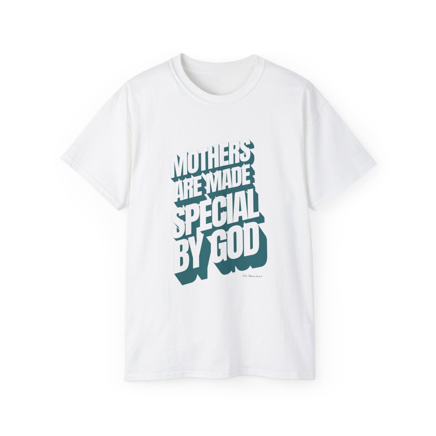 Mothers Are Made Special By God Shirt - Green Print