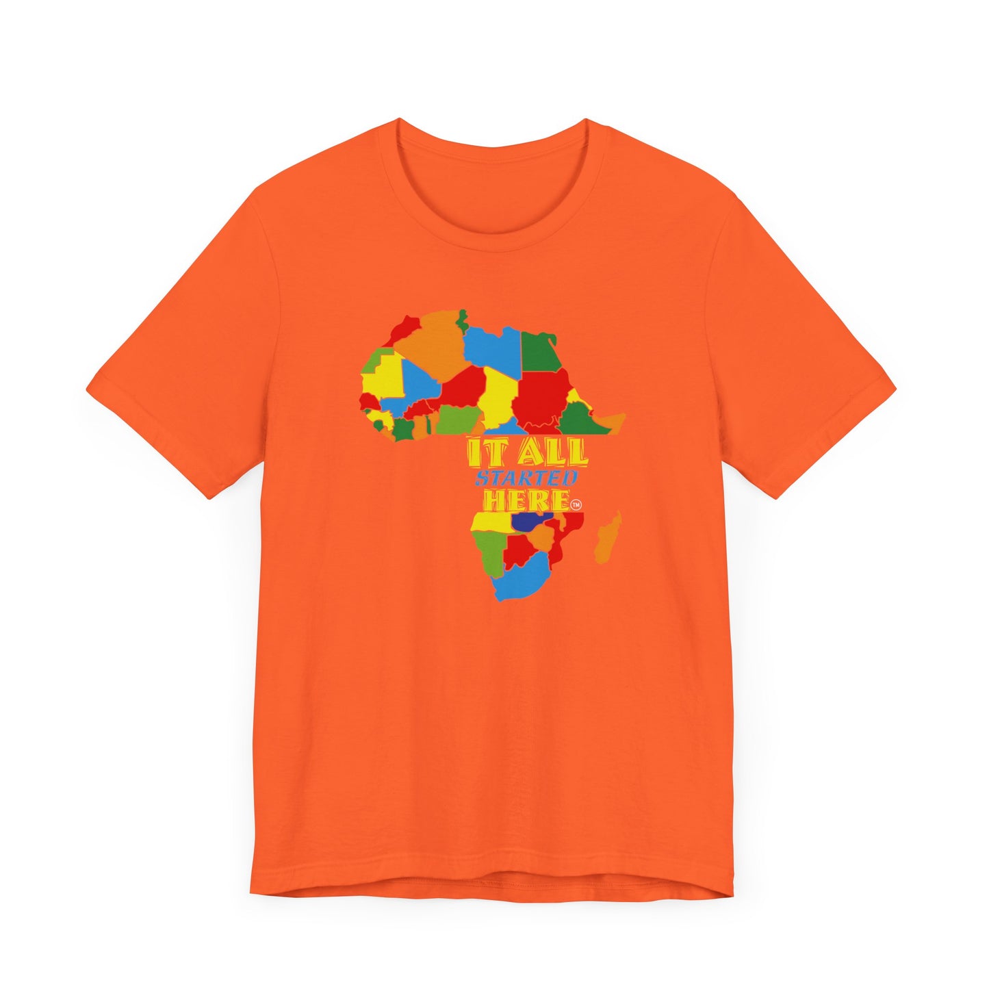 It All Started Here Africa | Unisex T-shirt