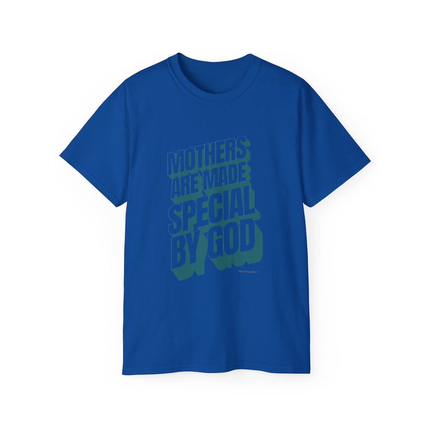 Mothers Are Made Special By God Shirt - Green Print