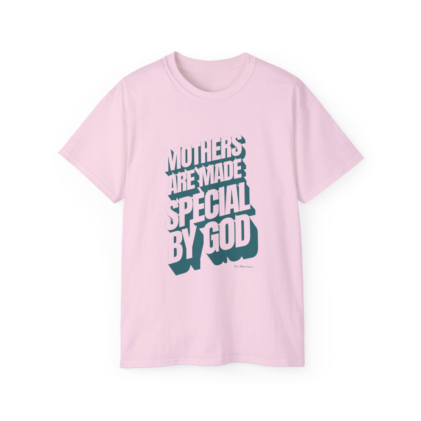 Mothers Are Made Special By God Shirt - Green Print