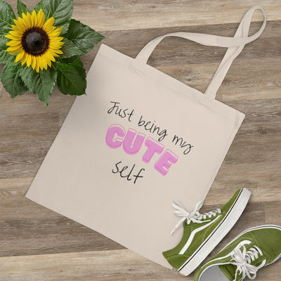 My Cute Self Tote Bag for Girls