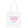 My Cute Self Tote Bag for Girls