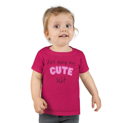 My Cute Self Toddler T-Shirt for Girls